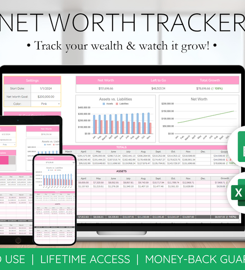 Net Worth Tracker Spreadsheet